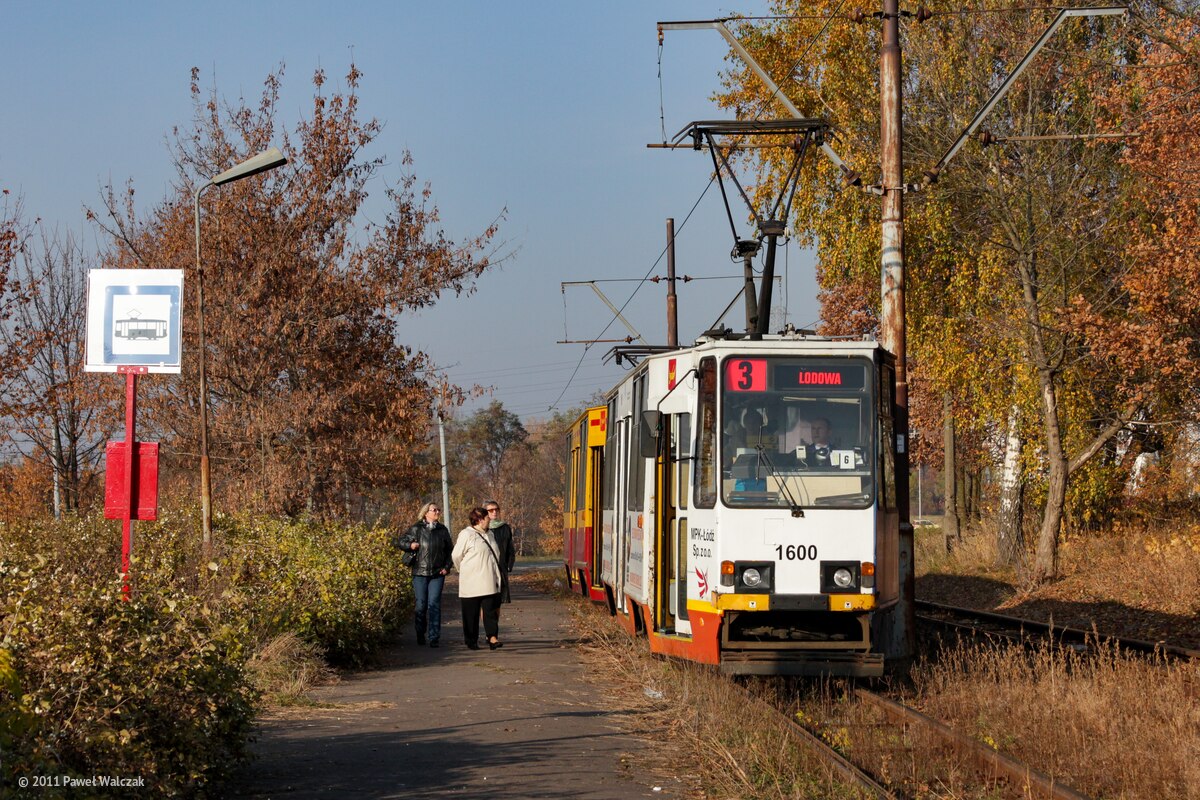 Лодзь, Konstal 805Na № 1600