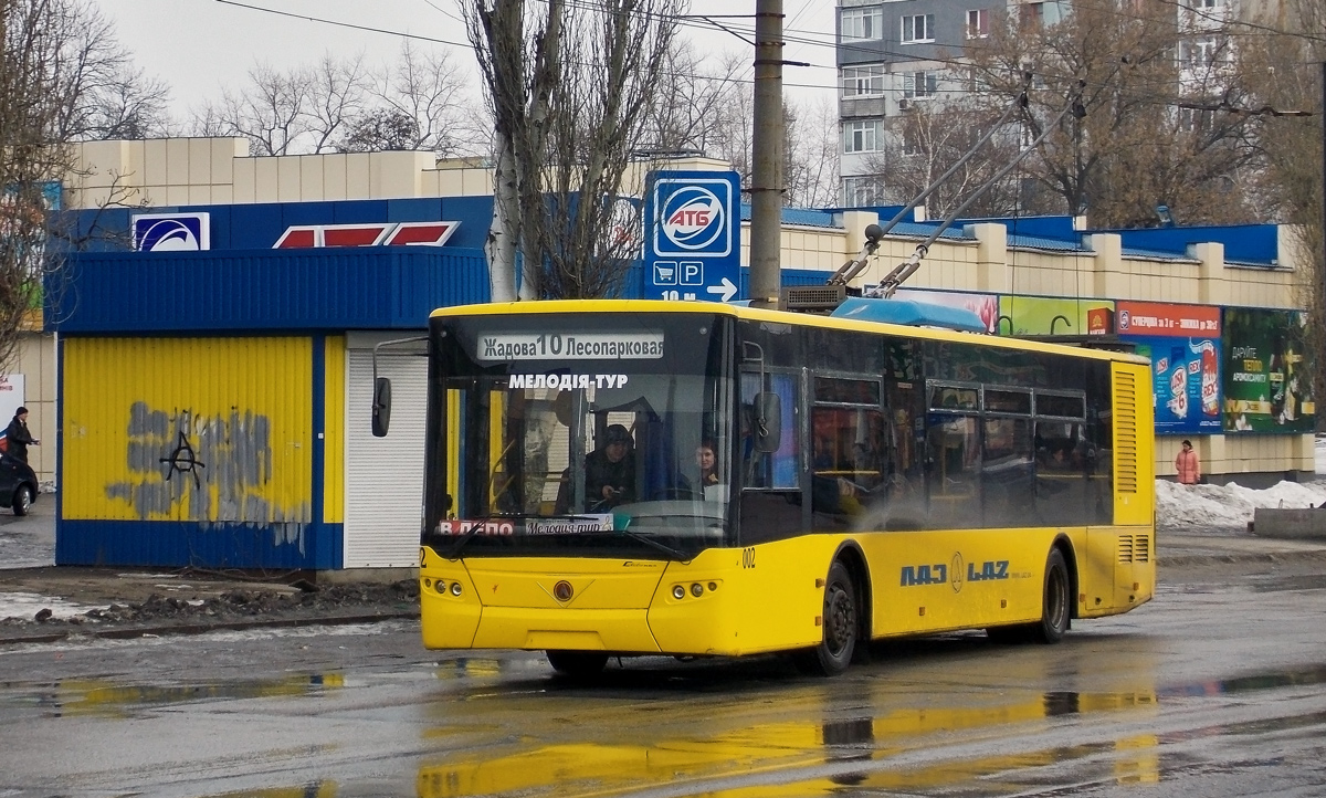 Кропивницкий, ЛАЗ E183D1 № 002