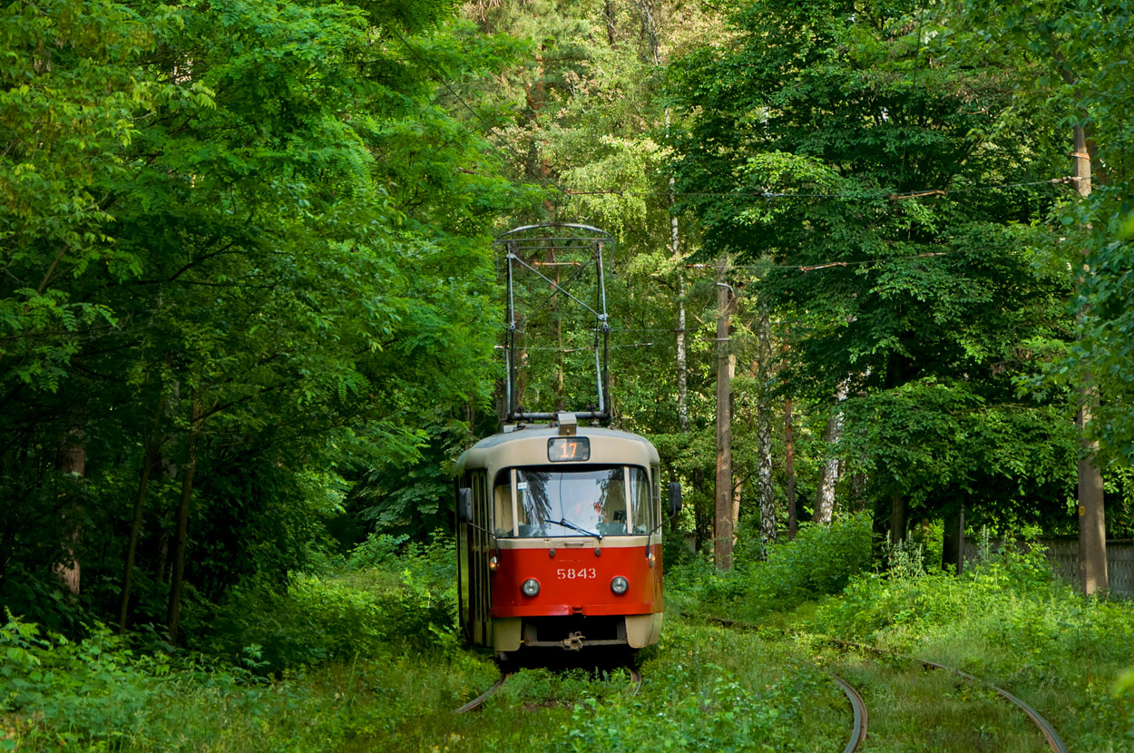 Киев, Tatra T3SU № 5843