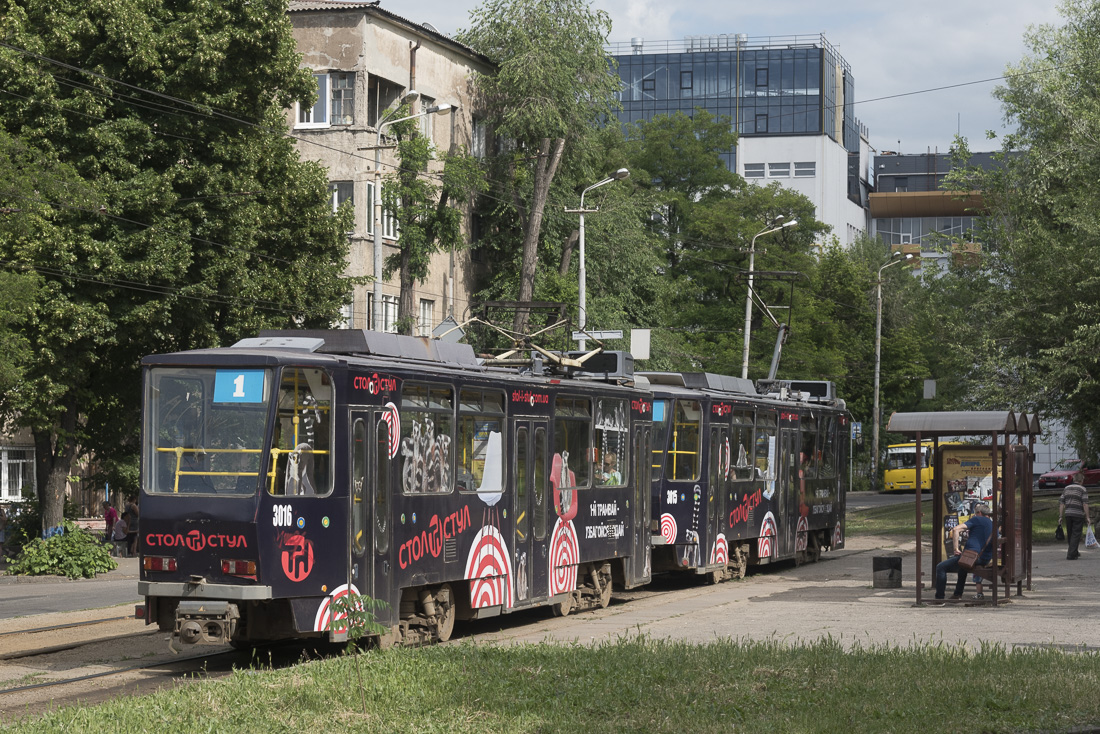 Днепр, Tatra T6A2M № 3016 Днепр, Tatra T6A2M № 3016