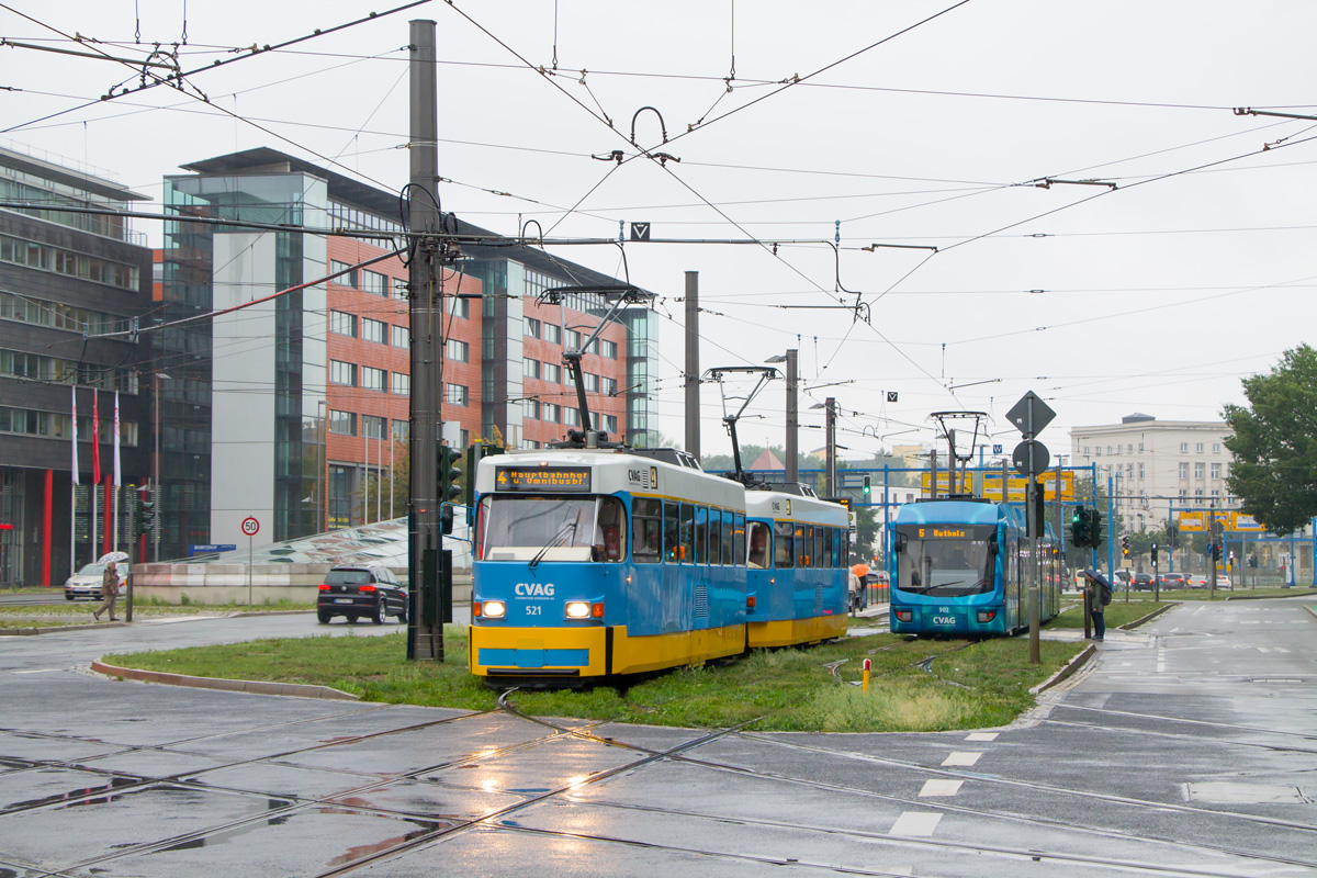 Chemnitz, Tatra T3DM č. 521 Chemnitz, Tatra T3DM č. 521