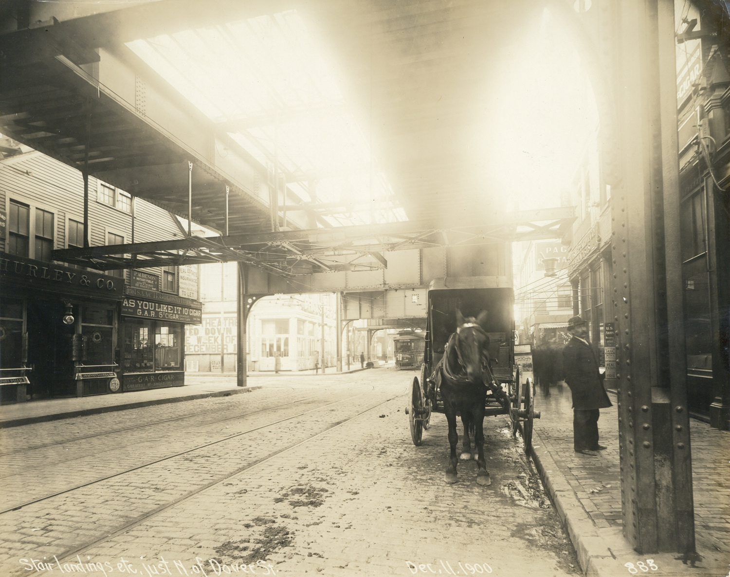 Бостон — Метрополитен — Исторические фотографии; Бостон — Старые фотографии — Трамвай