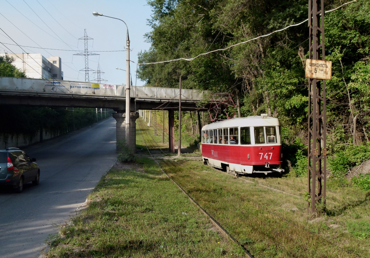 Запорожье, Tatra T3SU № 747