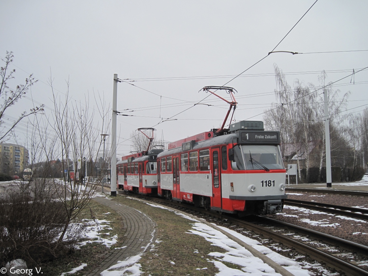 Галле, Tatra T4DC № 1181