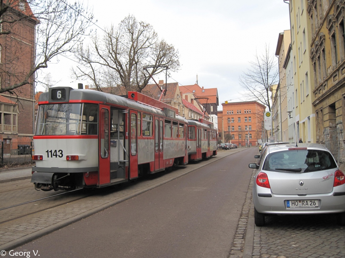 Галле, Tatra T4DC № 1143