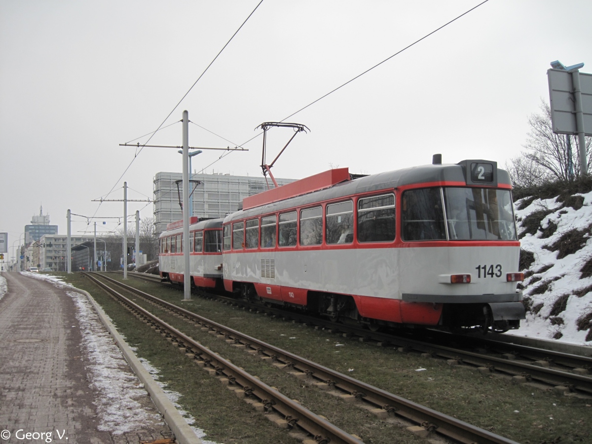 Галле, Tatra T4DC № 1143