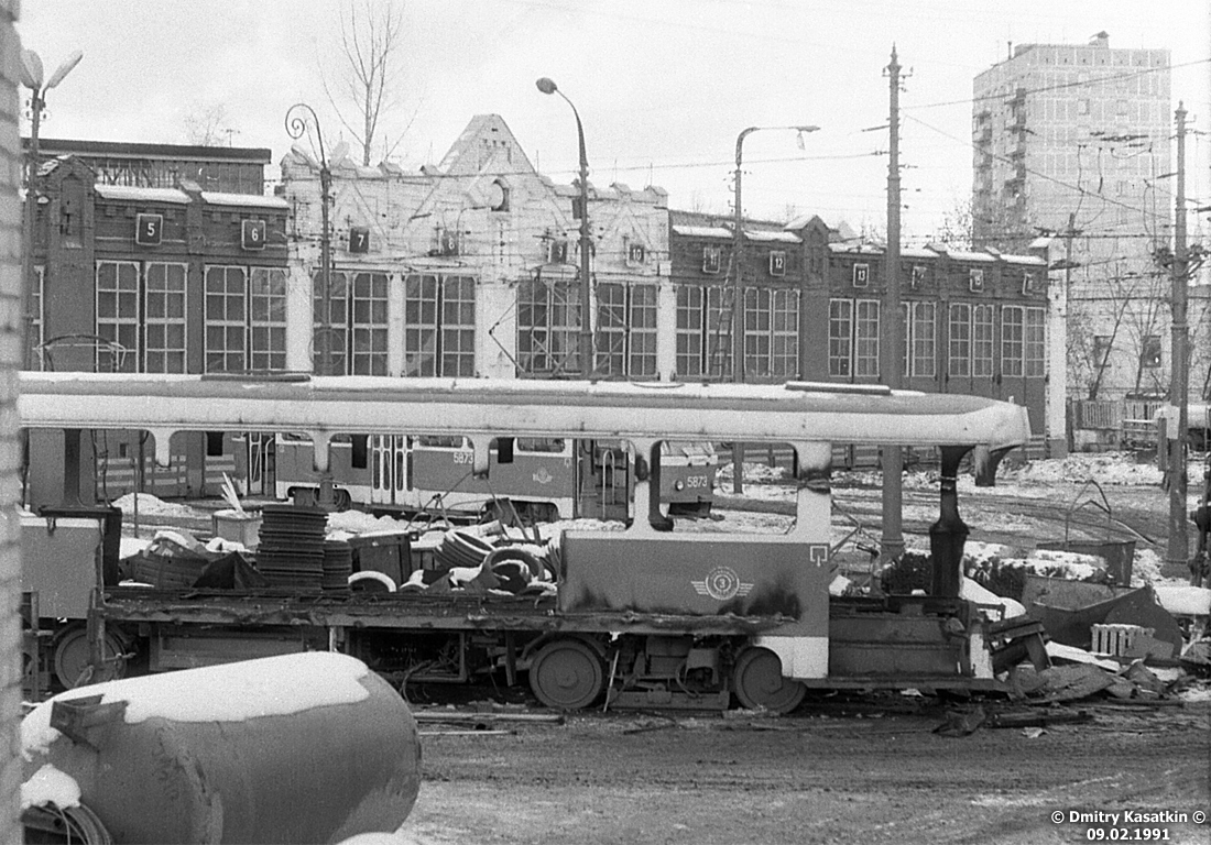 Москва, Tatra T3SU № 5873; Москва, Tatra T3SU (двухдверная) № 1082