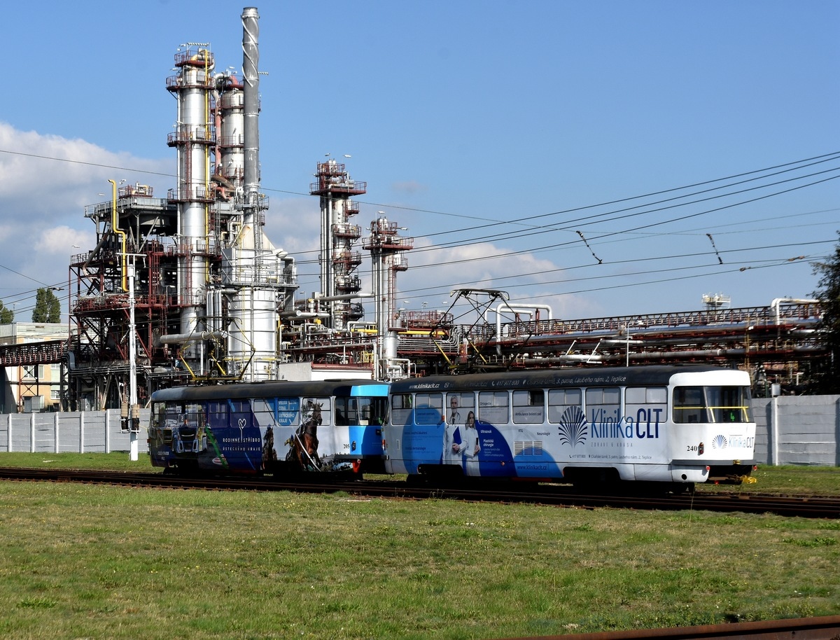 Мост ― Литвинов, Tatra T3M.3 № 205; Мост ― Литвинов, Tatra T3M.3 № 240