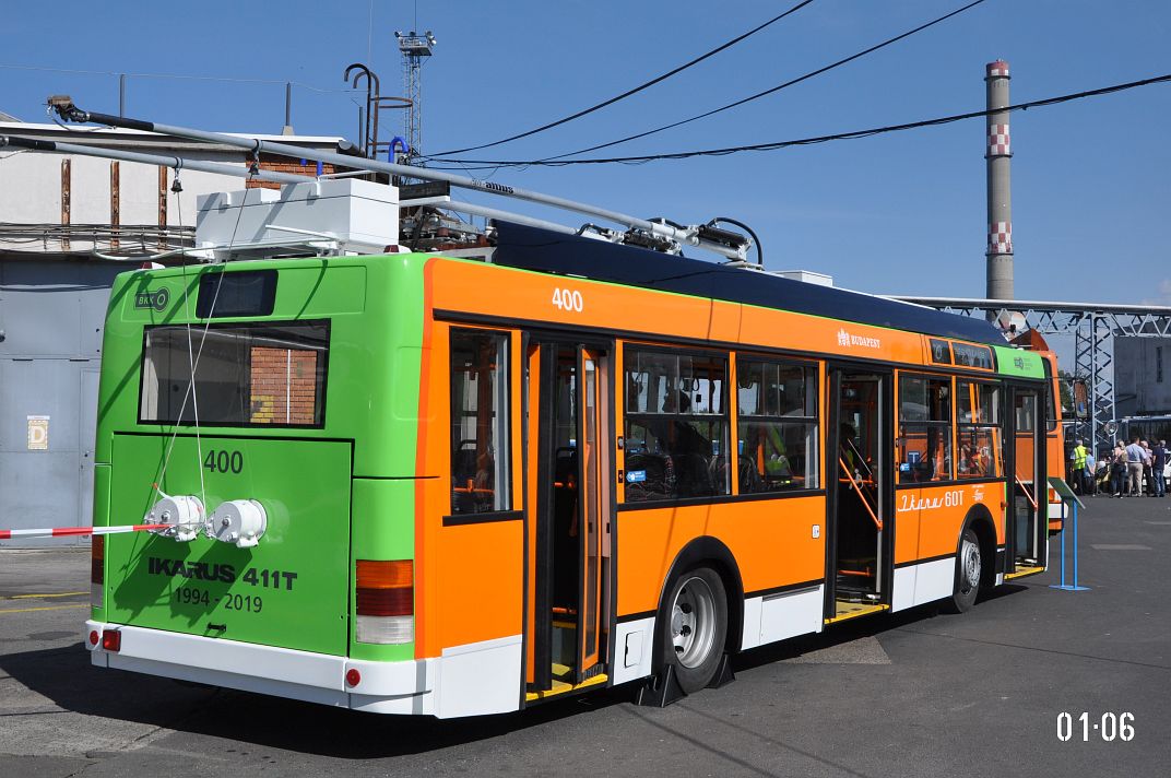 Будапешт, Ikarus 411T № 400