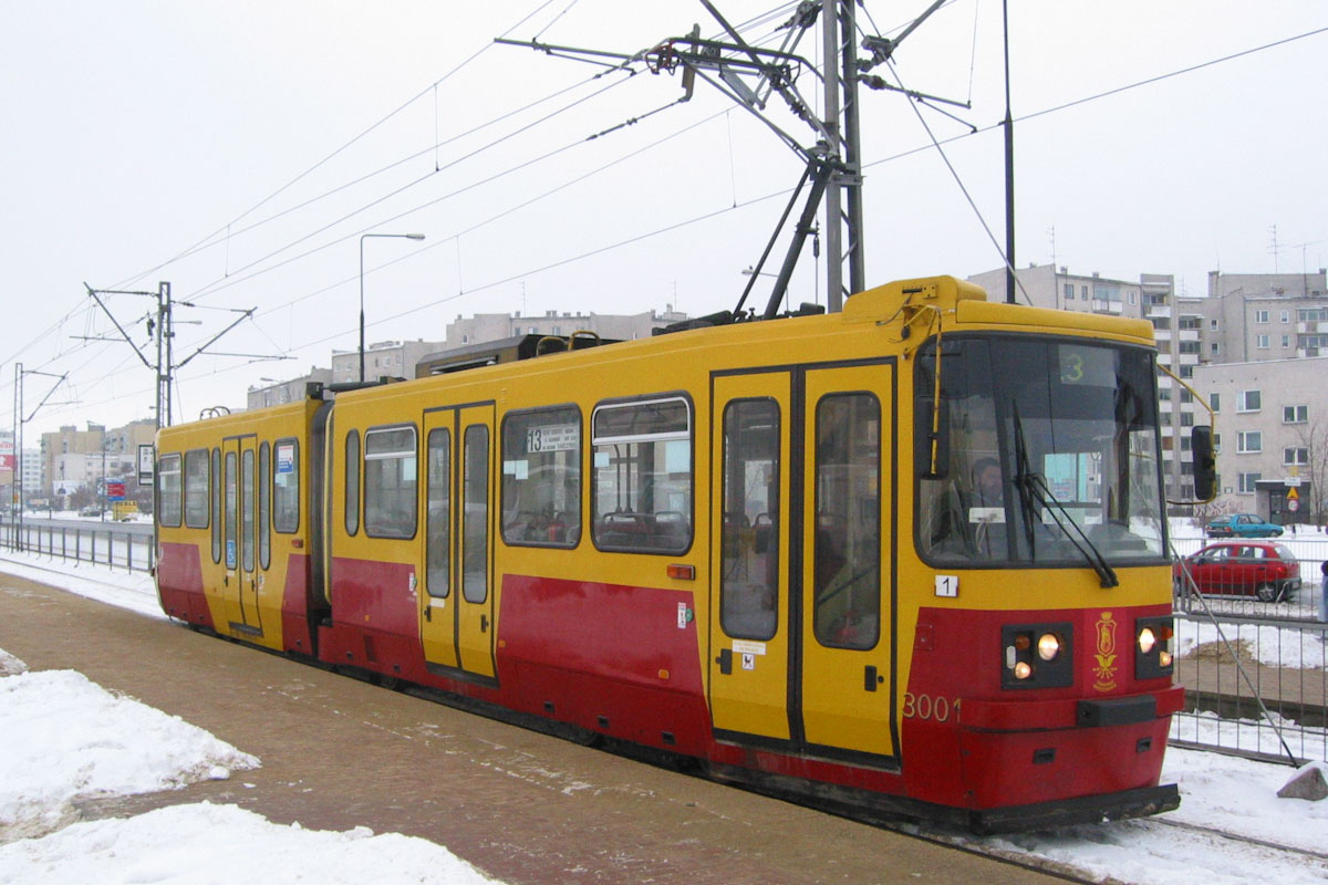 Варшава, Konstal 112N № 3001