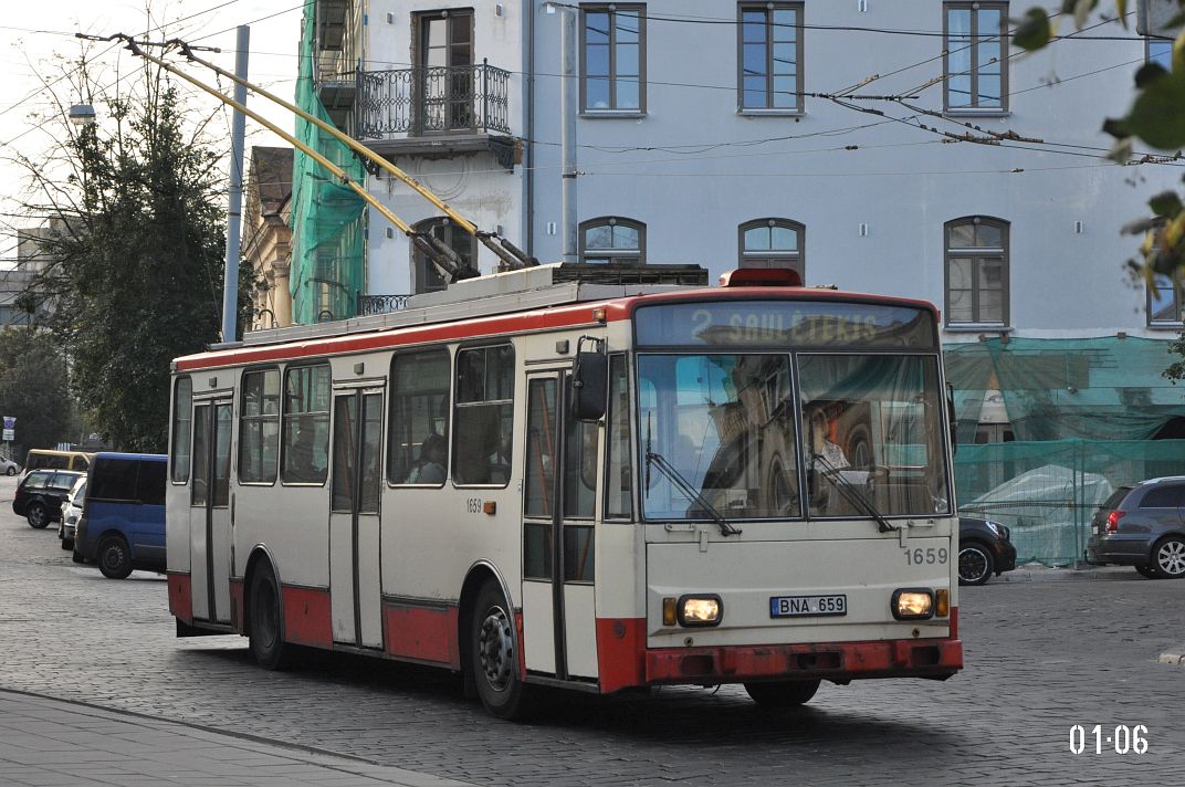 Вильнюс, Škoda 14Tr17/6M № 1659