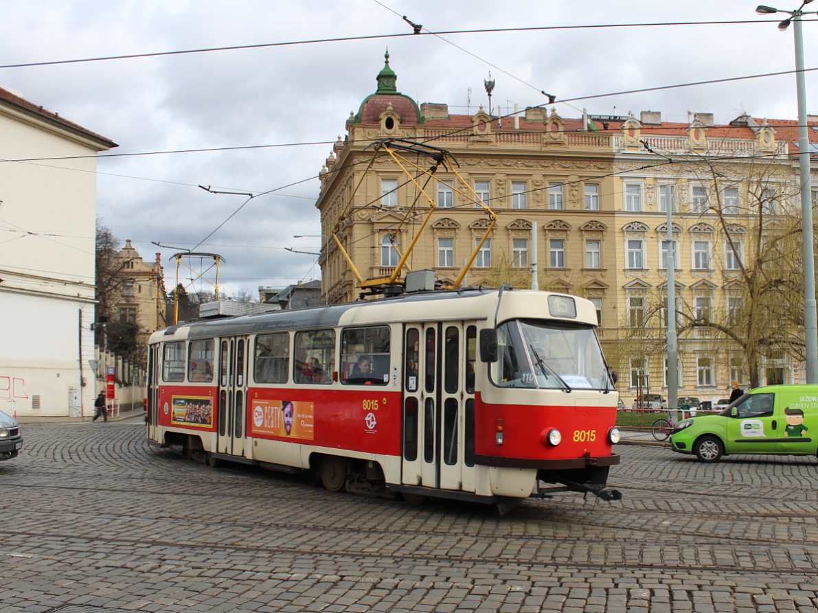 Prague, Tatra T3M2-DVC Br. 8015 Prague, Tatra T3M2-DVC Br. 8015