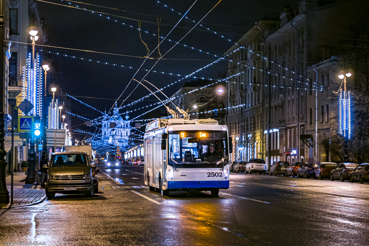 Санкт-Пецярбург, Тролза-5265.00 «Мегаполис» № 2502