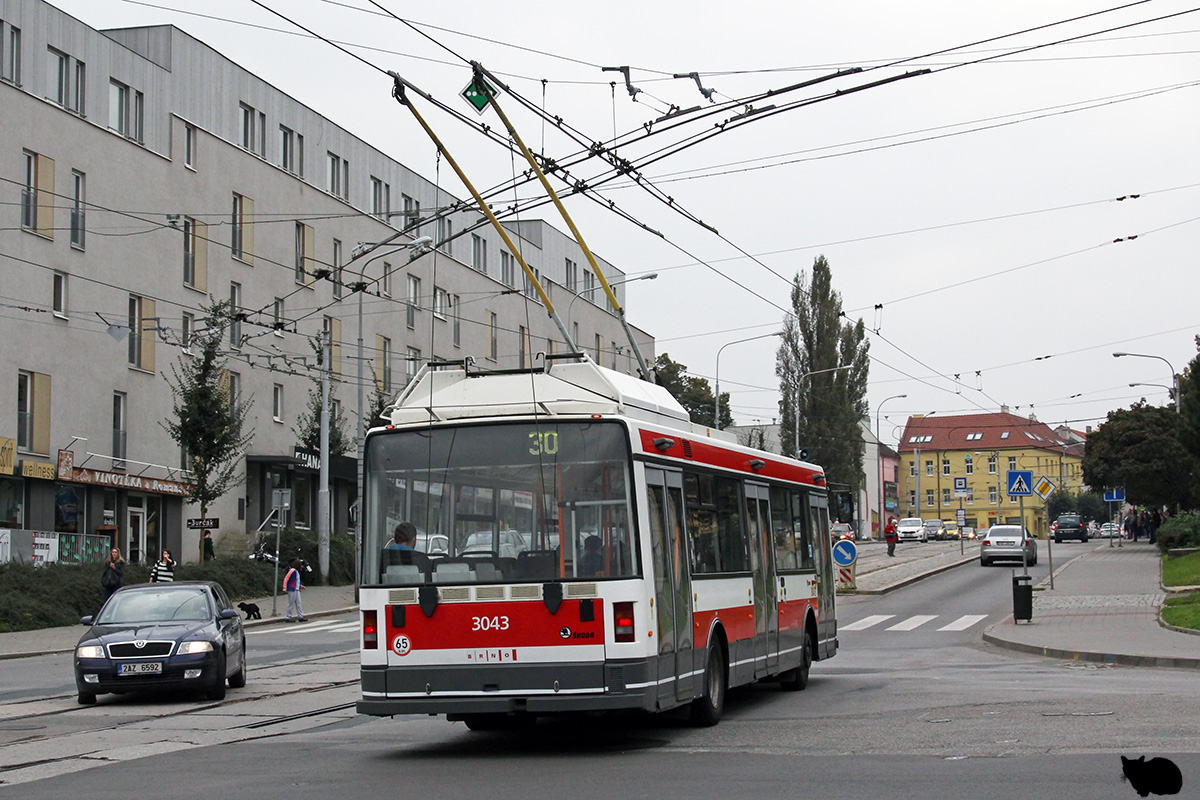 Брно, Škoda 21TrIGCT № 3043 Брно, Škoda 21TrIGCT № 3043