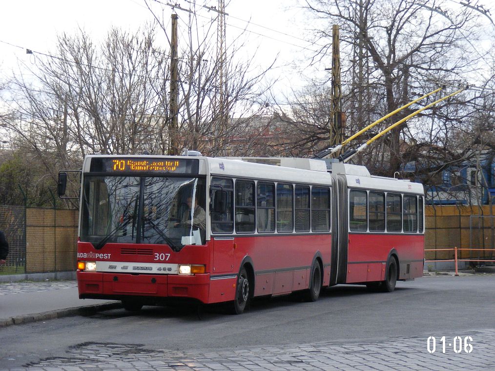 Будапешт, Ikarus 435.81F № 307