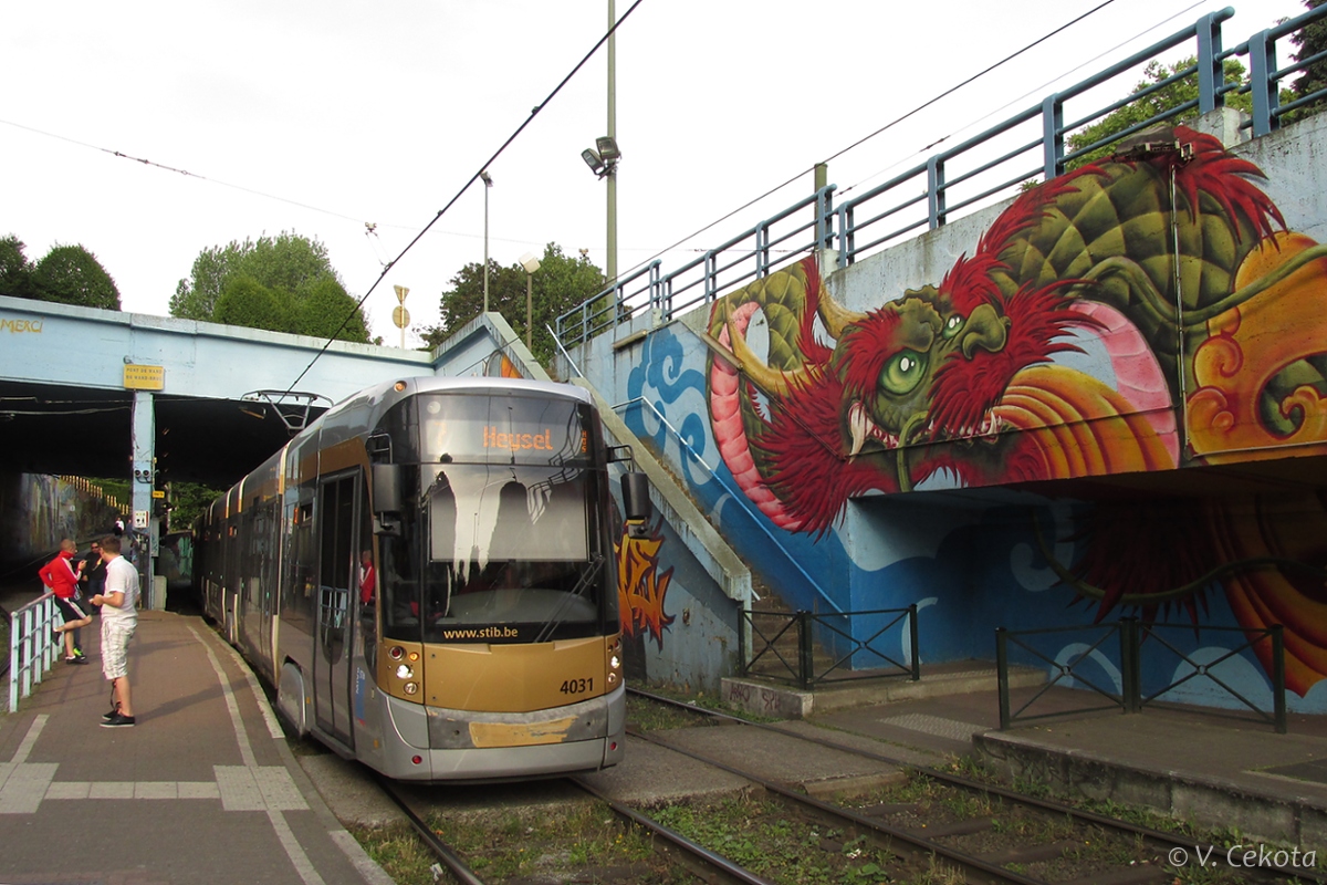 Брюссель, Bombardier T4000 № 4031