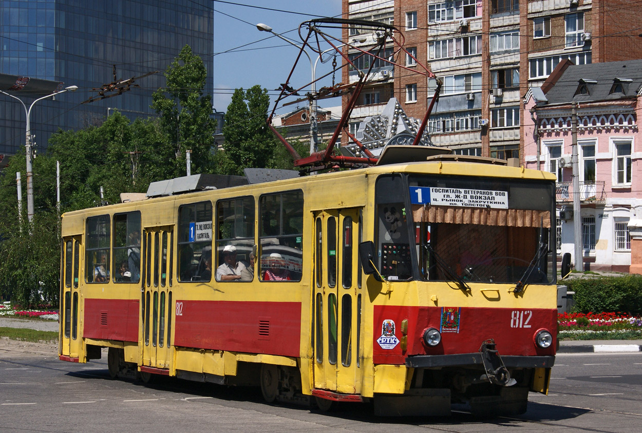 Ростов-на-Дону, Tatra T6B5SU № 812