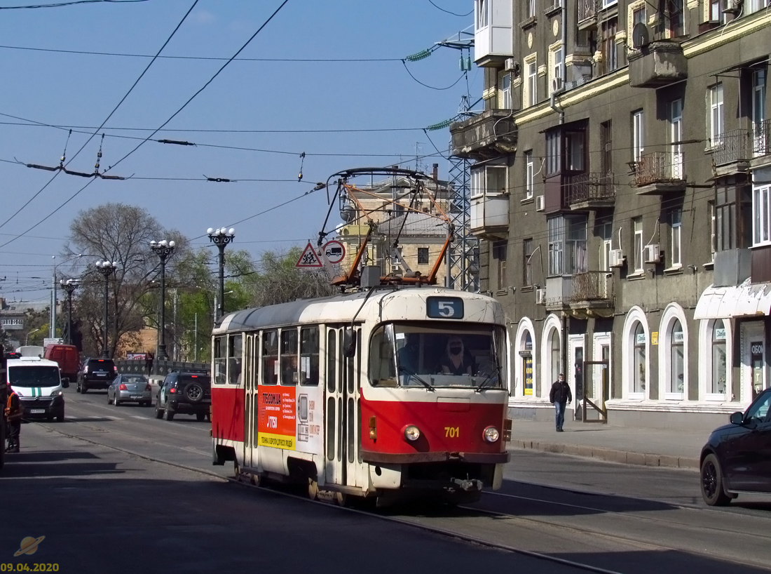 Харьков, Tatra T3SUCS № 701