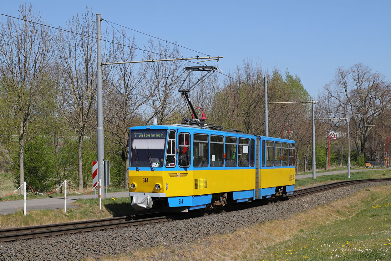 Гота, Tatra KT4DC № 314