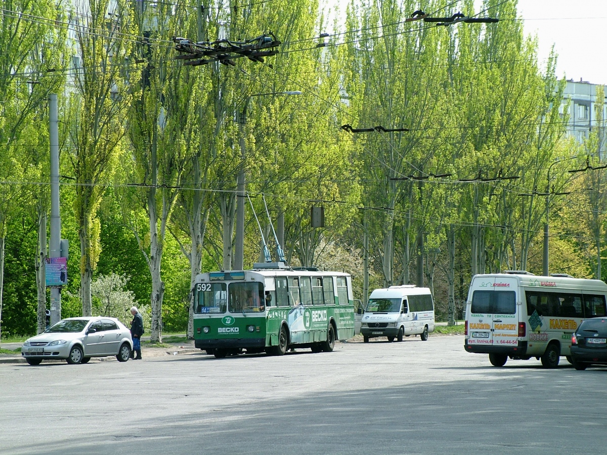 Запорожье, ЗиУ-682В-012 [В0А] № 592