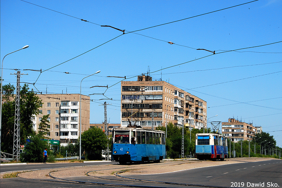 Темиртау, 71-605 (КТМ-5М3) № 41; Темиртау, 71-605 (КТМ-5М3) № 20