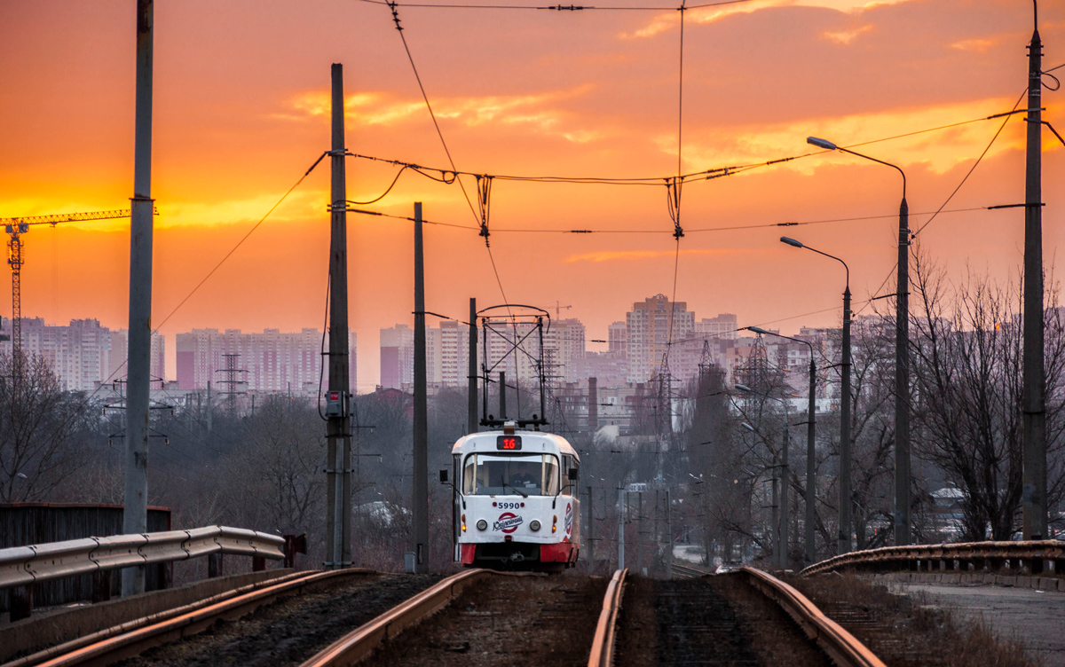Киев, Tatra T3SU № 5990