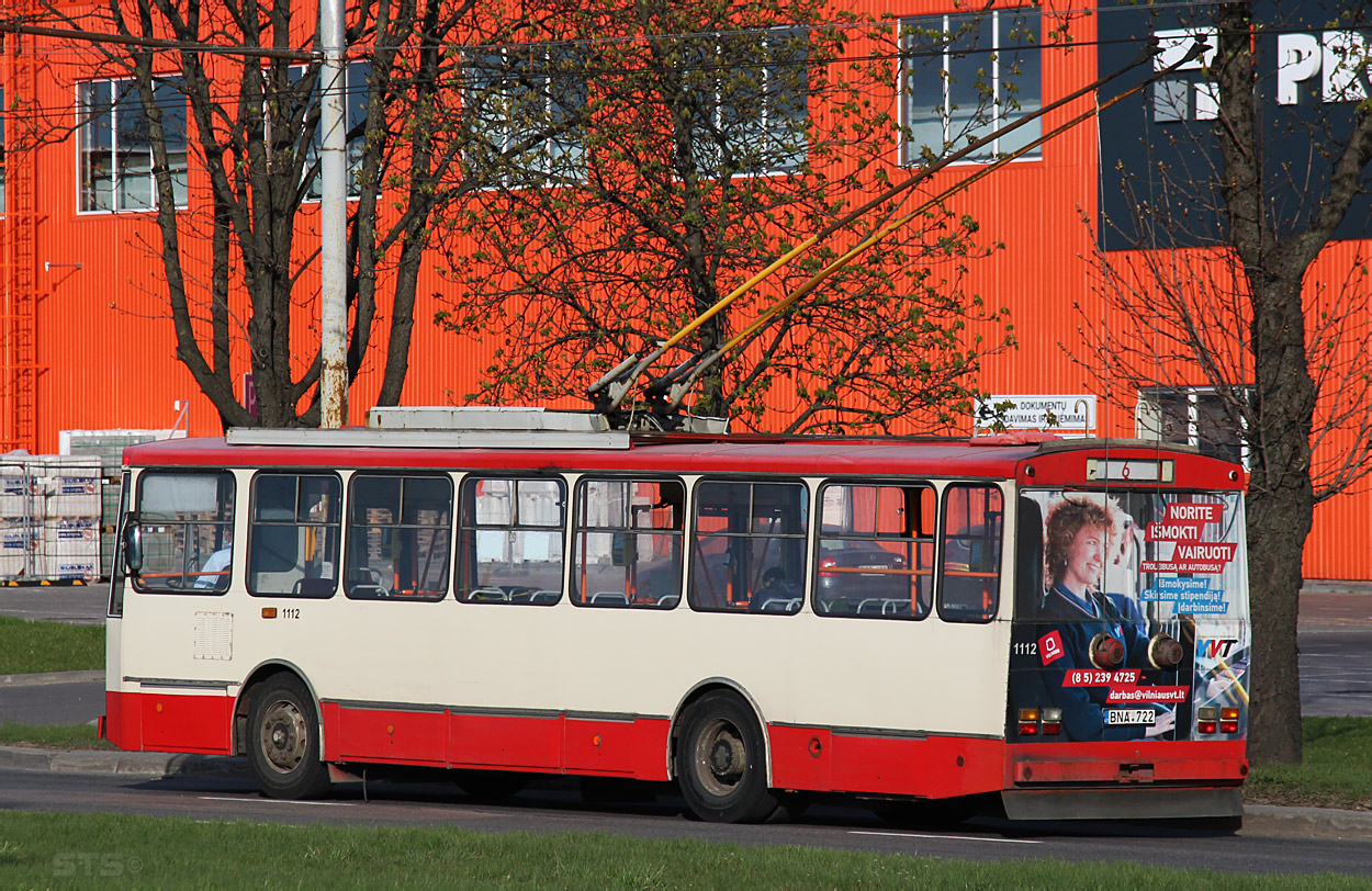 Вильнюс, Škoda 14Tr10/6 № 1112