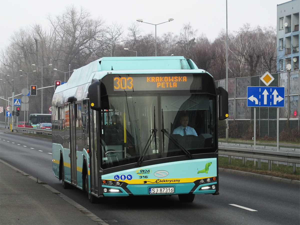Javožnas, Solaris Urbino IV 12 Electric nr. 316