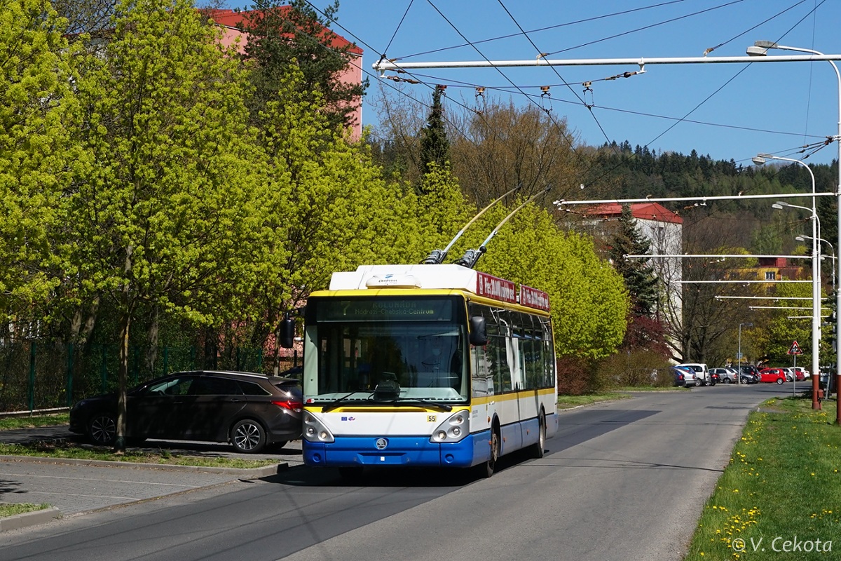 Марианске-Лазне, Škoda 24Tr Irisbus Citelis № 55