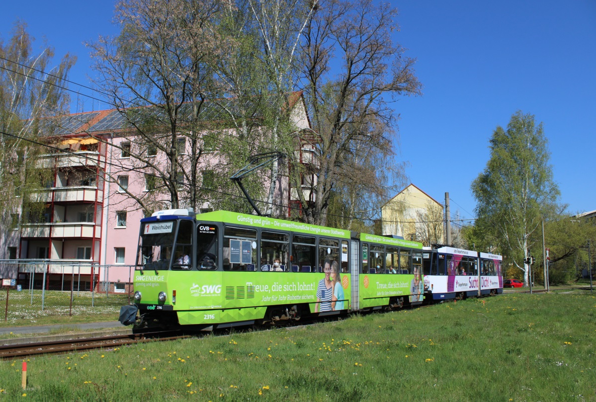 Гёрлиц, Tatra KT4DC № 2316