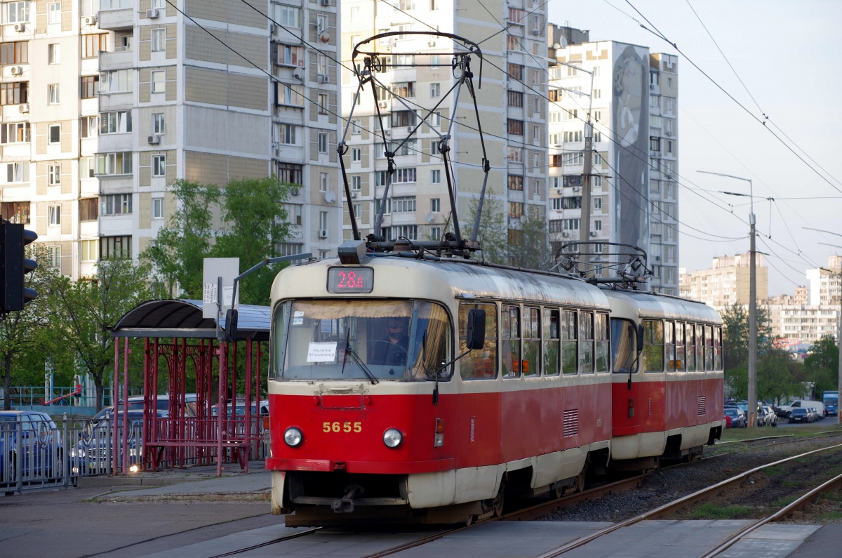 Киев, Tatra T3SUCS № 5655