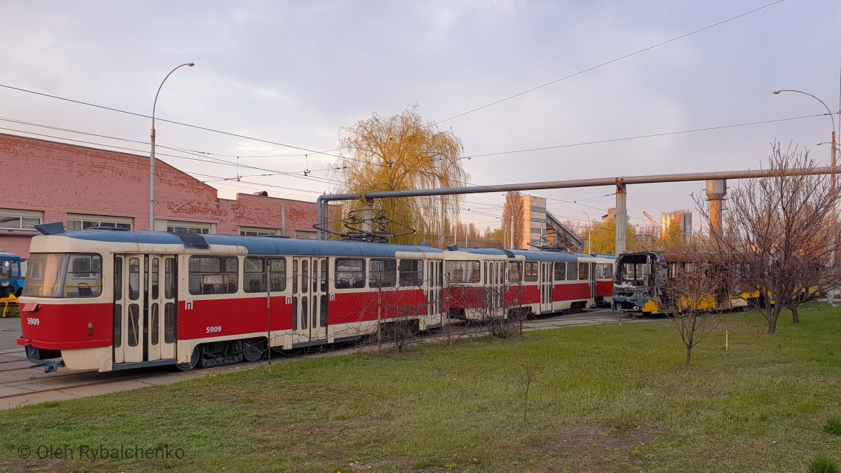 Киев, Tatra T3SU № 5909