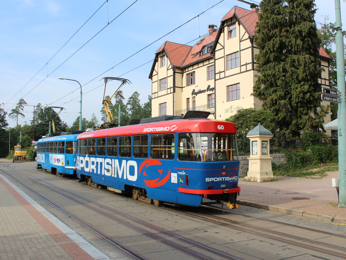 Liberec ― Jablonec nad Nisou, Tatra T3M.04 č. 60