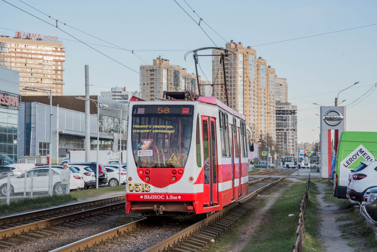 Санкт-Петербург, 71-134А (ЛМ-99АВН) № 0513