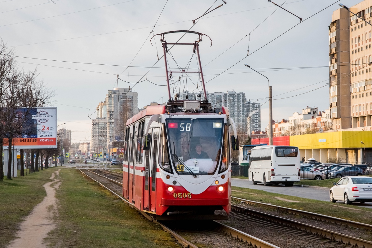 Санкт-Петербург, 71-134А (ЛМ-99АВ) № 0505