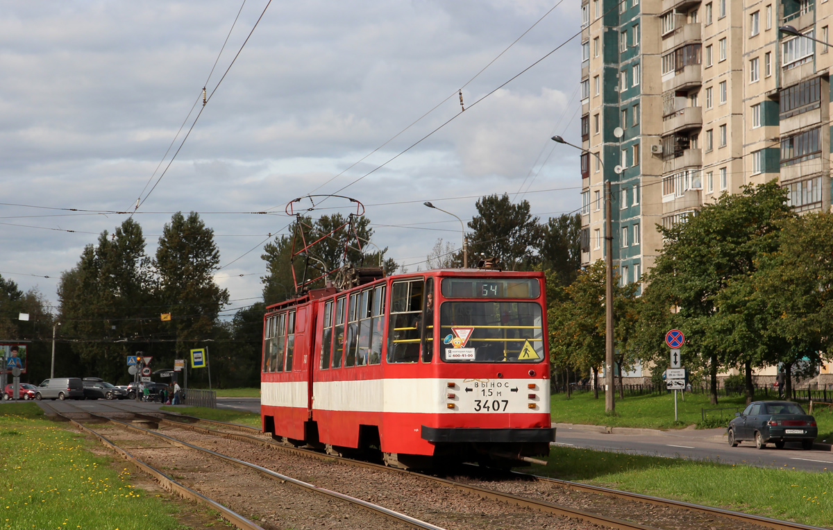 Санкт-Петербург, ЛВС-86К № 3407 Санкт-Петербург, ЛВС-86К № 3407