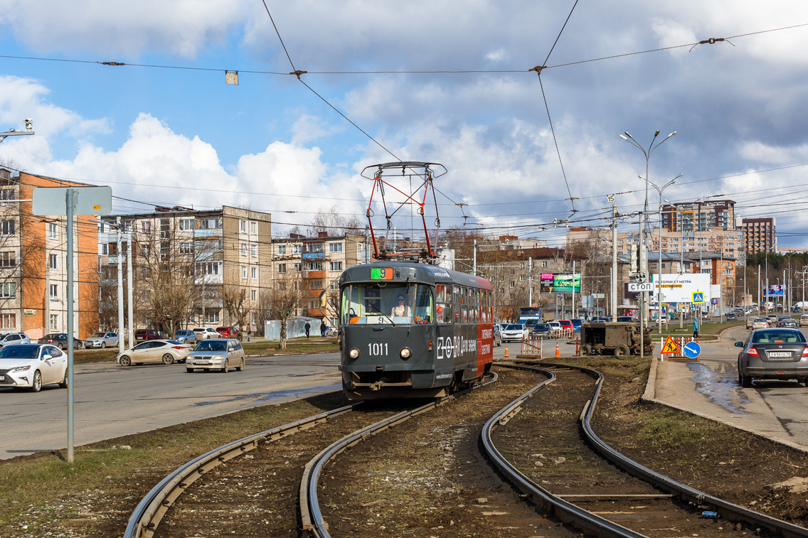 Ижевск, Tatra T3SU мод. Ижевск № 1011