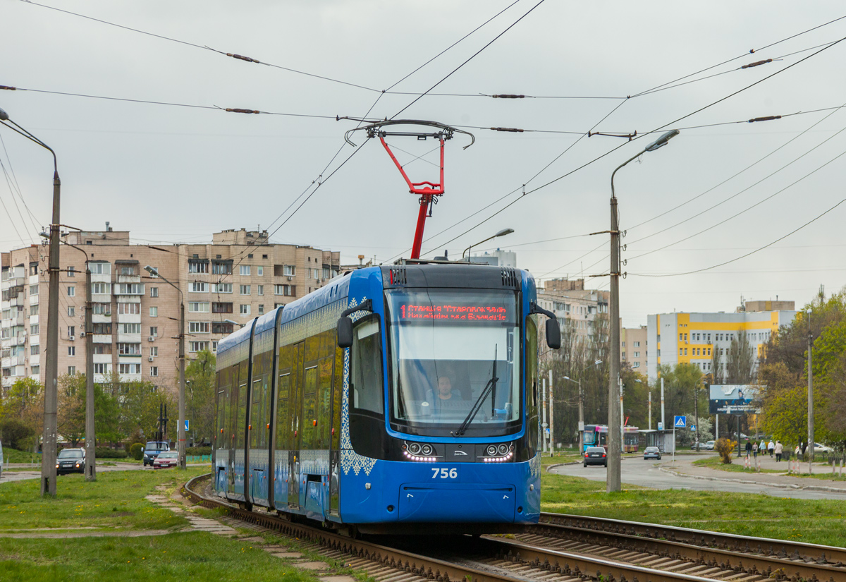 Киев, PESA 71-414К (Fokstrot) № 756