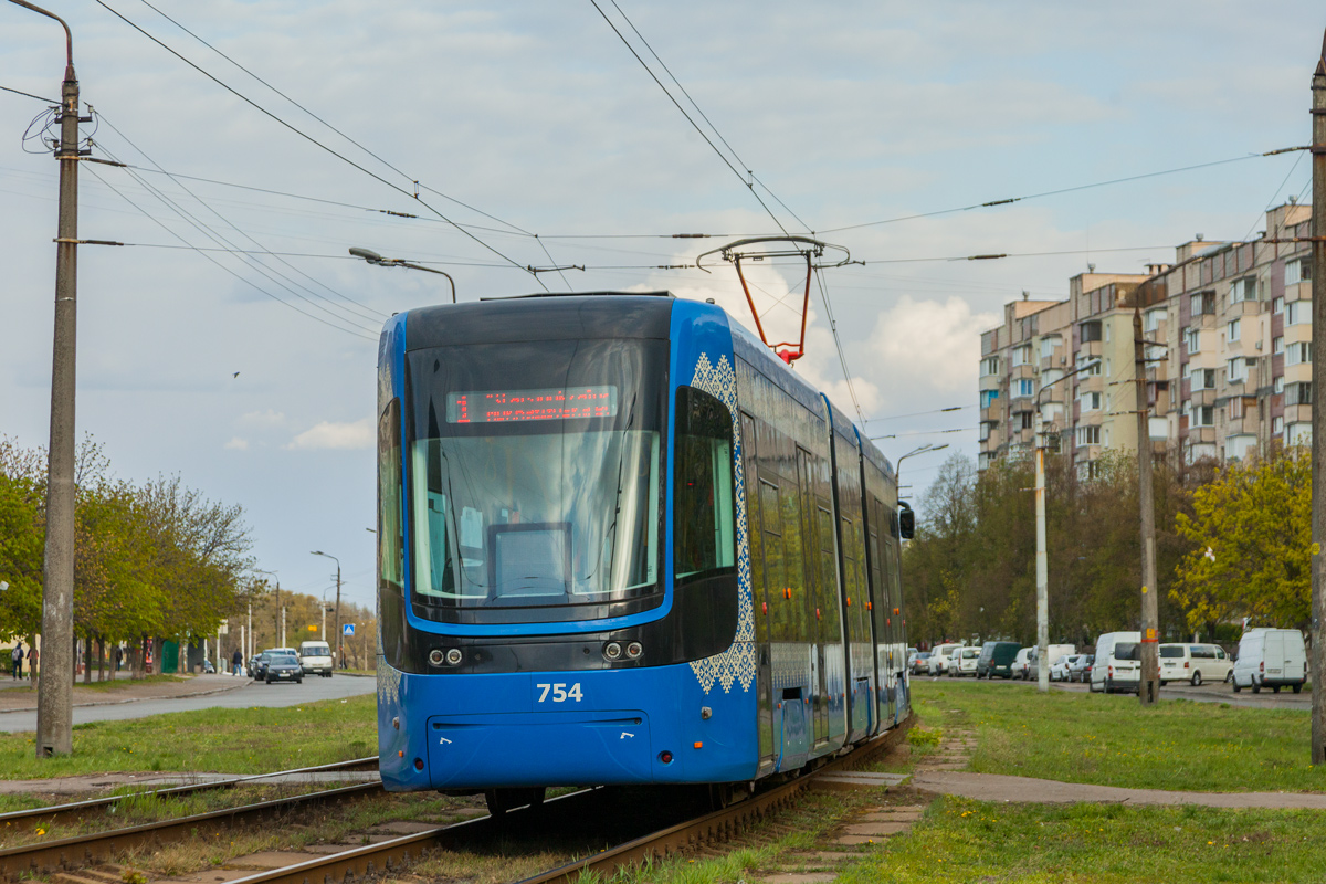 Киев, PESA 71-414К (Fokstrot) № 754