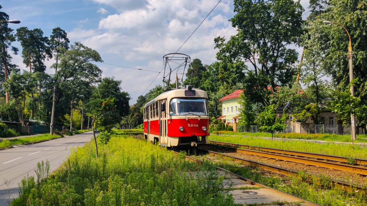 Киев, Tatra T3SU № 5848