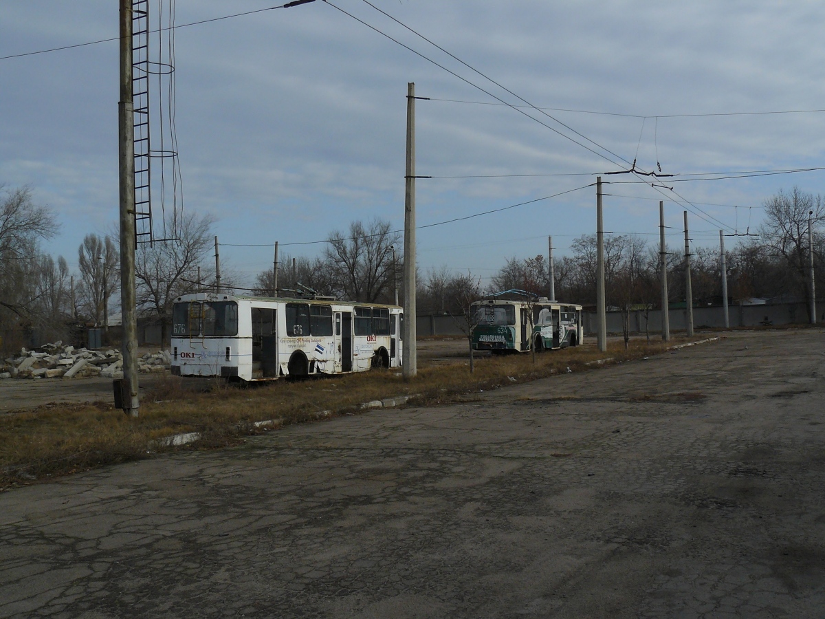 Запорожье, ЗиУ-682Г [Г00] № 676; Запорожье, ЗиУ-682Г [Г00] № 634