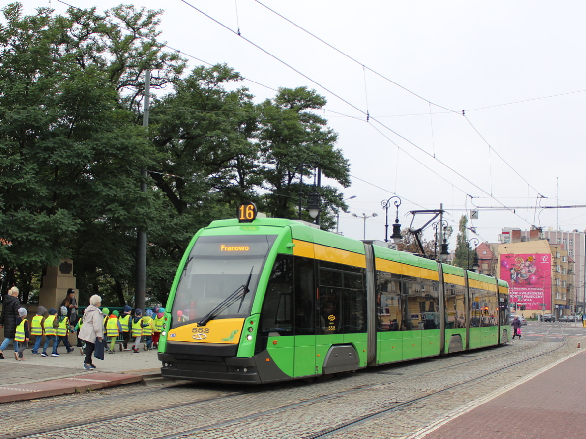 Poznań, Solaris Tramino S105p № 552