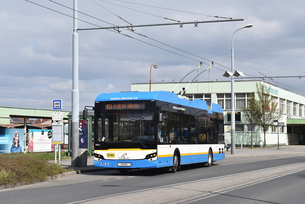 Пльзень, Ekova Electron 12T № 990