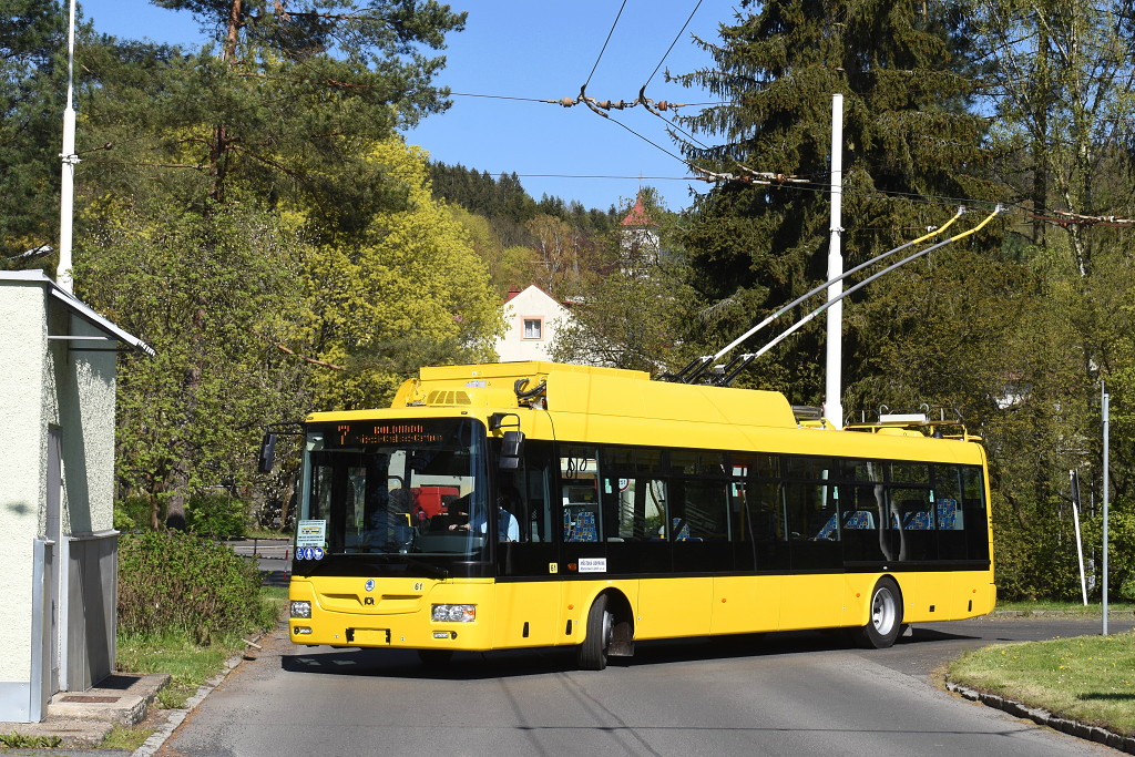 Mariánské Lázně, Škoda 30Tr SOR Br. 61