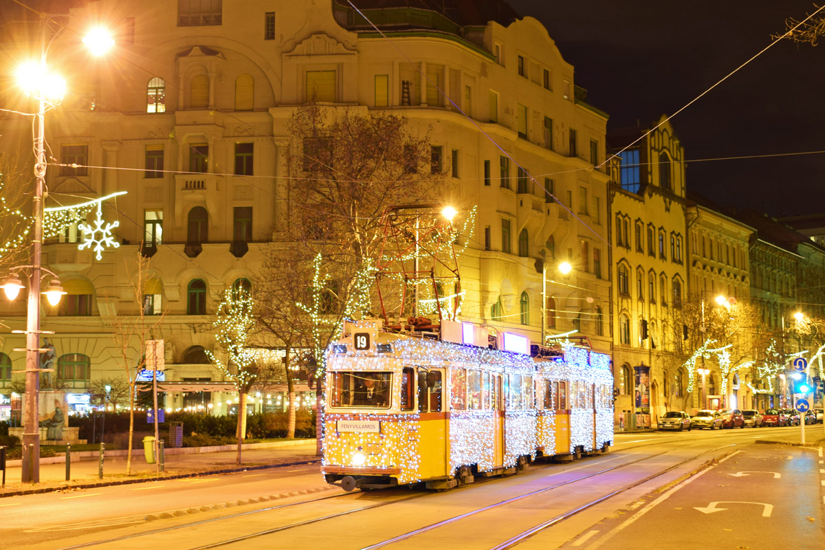 Будапешт, Ganz UV5 № 3885; Будапешт — Рождественский транспорт