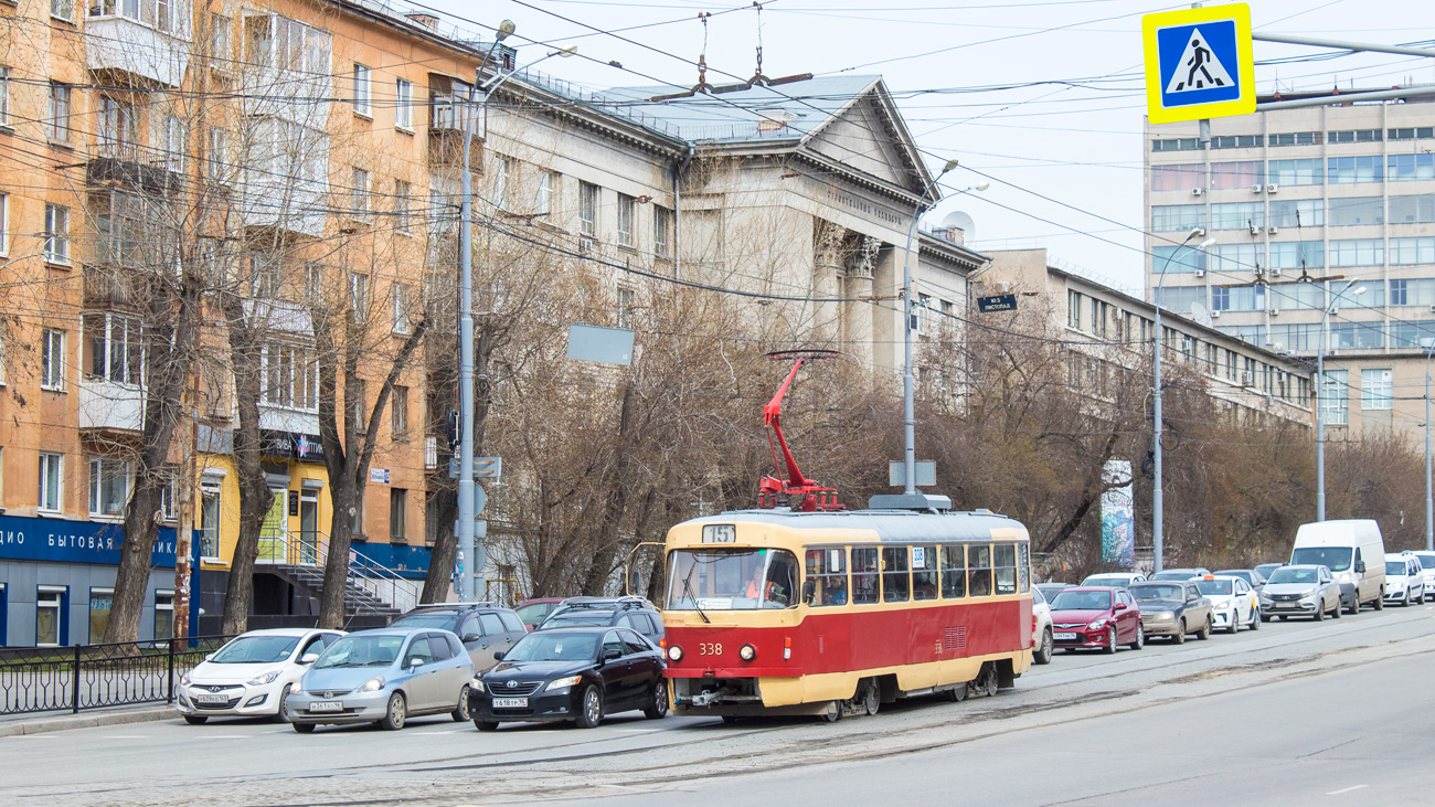 Jekaterinburga, Tatra T3SU № 338
