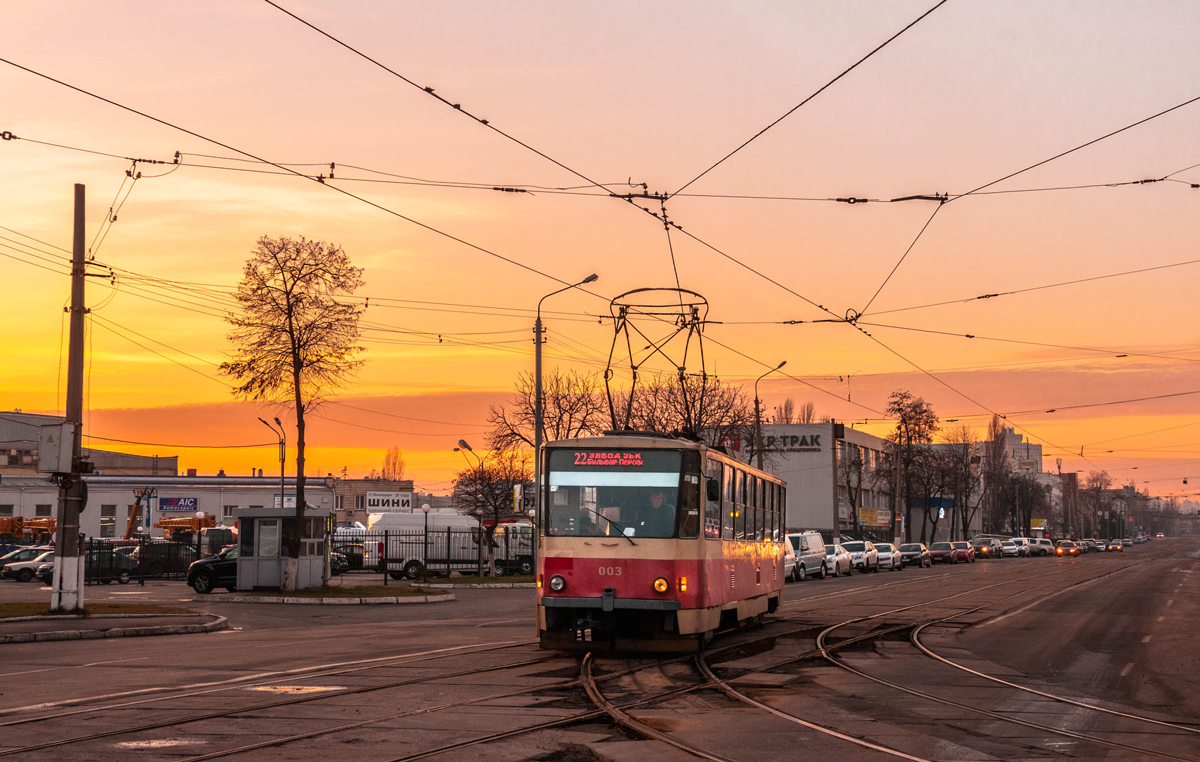 Kijów, Tatra T6B5SU Nr 003