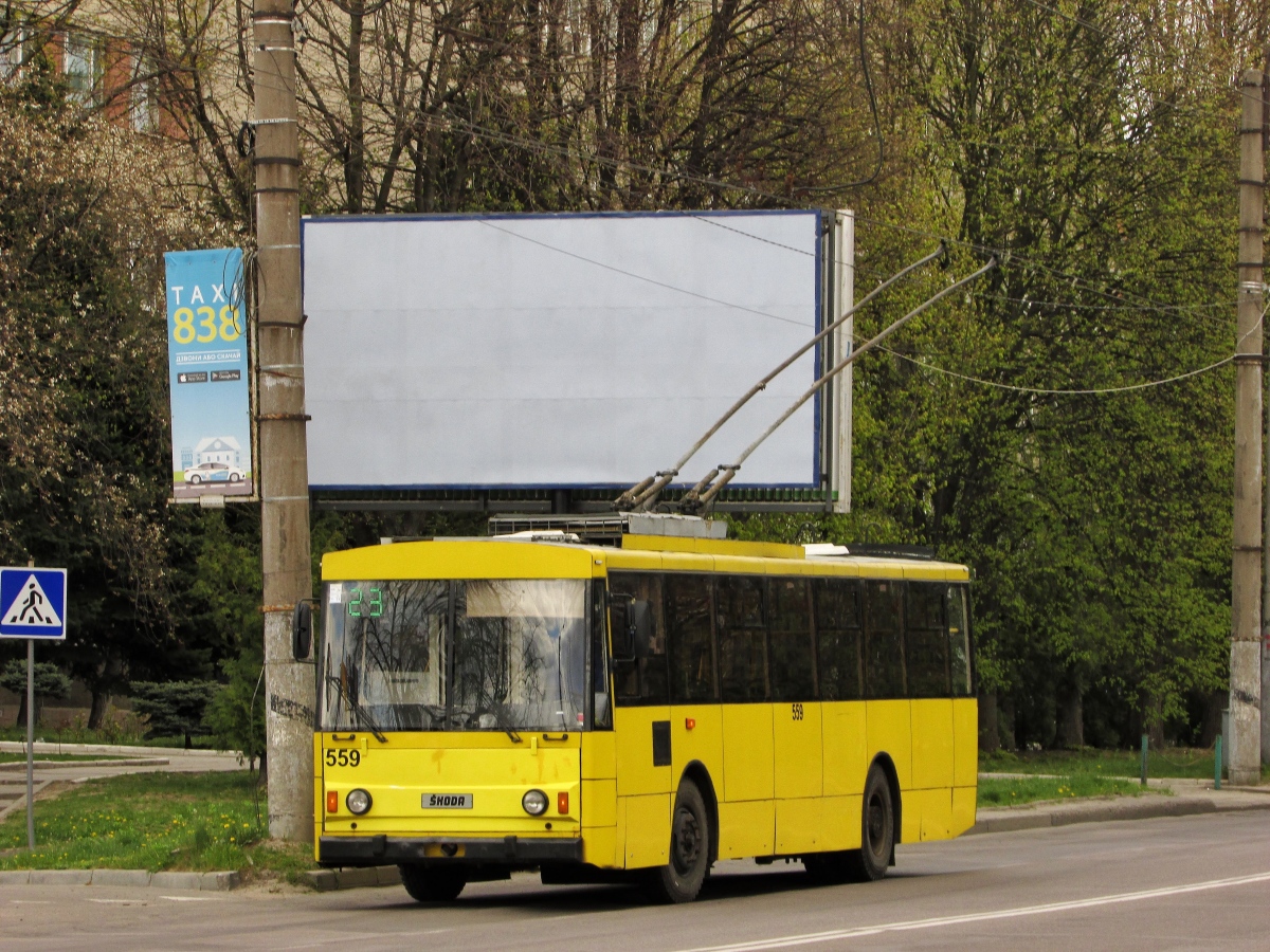 Львов, Škoda 14Tr89/6 № 559