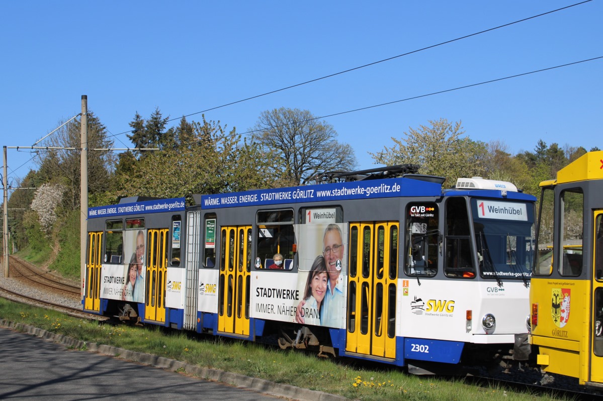 Гёрлиц, Tatra KT4DC № 2302