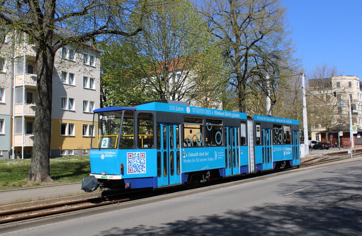 Гёрлиц, Tatra KT4DC № 2301